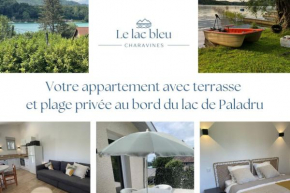 LE LAC BLEU Appt terrace private beach lake